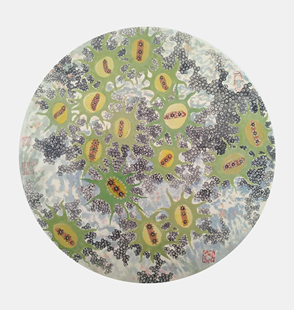 孙卫华作品 《生生不息系列 衍》 规格：50cmx50cm